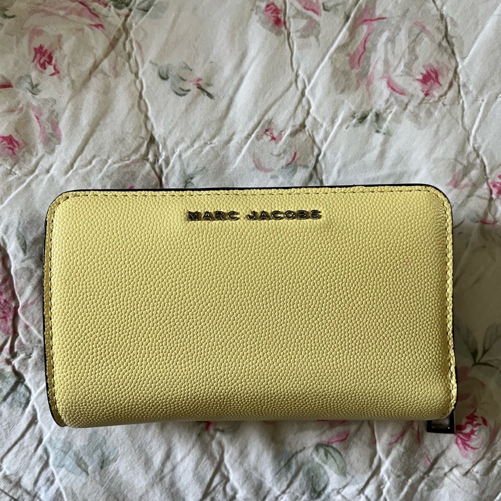 Marc Jacobs Lemon Yellow Leather Accessory